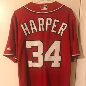 Bryce Harper Nationals Jersey